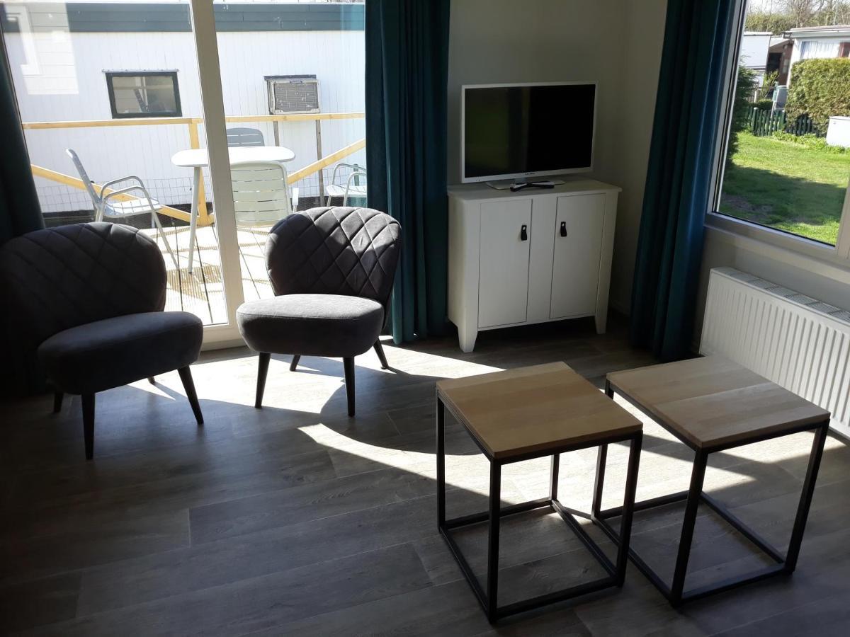 ניו האמסטדה Camping De Duinhoeve Chalet Schelp Not For Companies מראה חיצוני תמונה