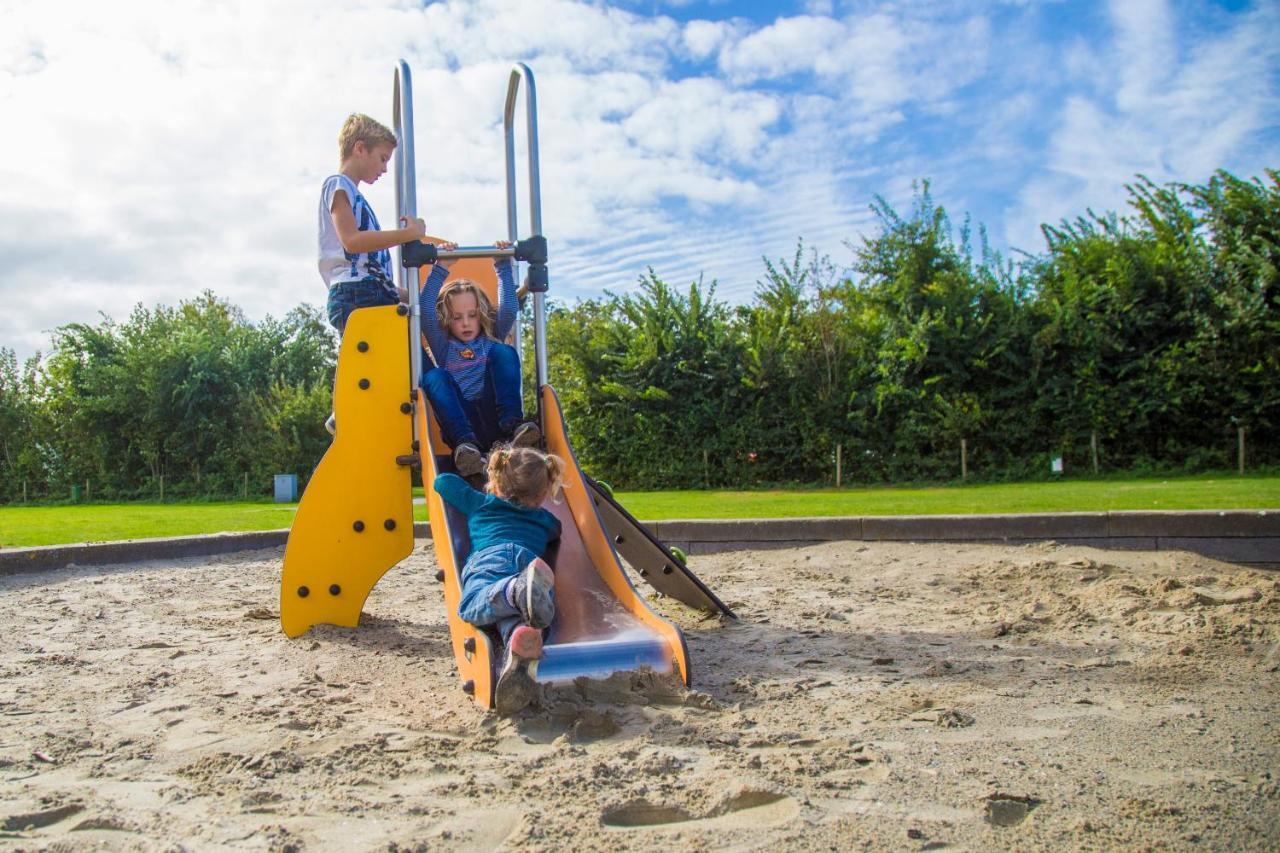 ניו האמסטדה Camping De Duinhoeve Chalet Schelp Not For Companies מראה חיצוני תמונה
